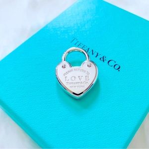 Tiffany and Co Love lock charm